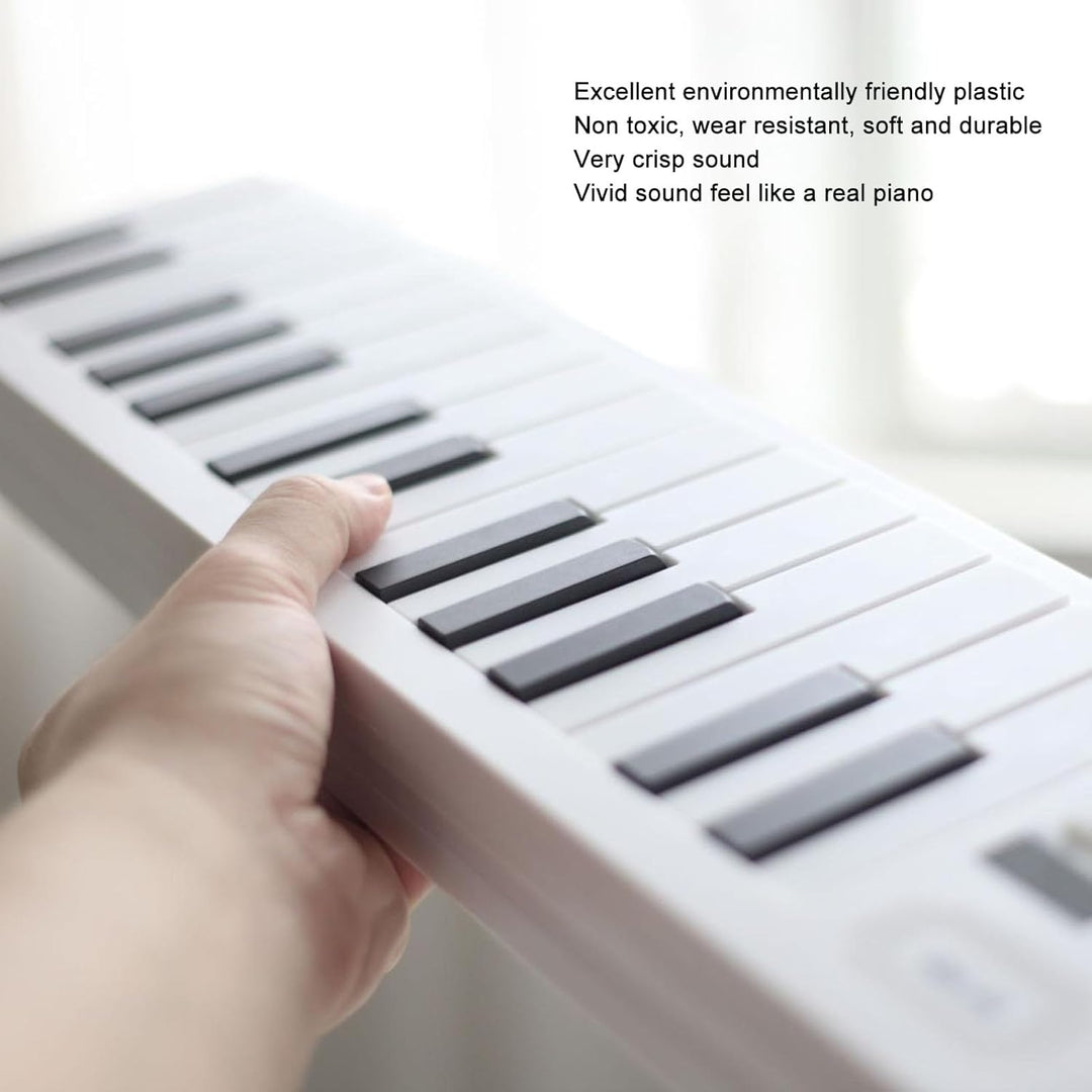 61-Tasten faltbares digitales Klavier mit Aufnahme- und Wiedergabefunktion – Meliora