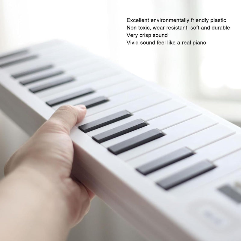 61-Tasten faltbares digitales Klavier mit Aufnahme- und Wiedergabefunktion – Meliora