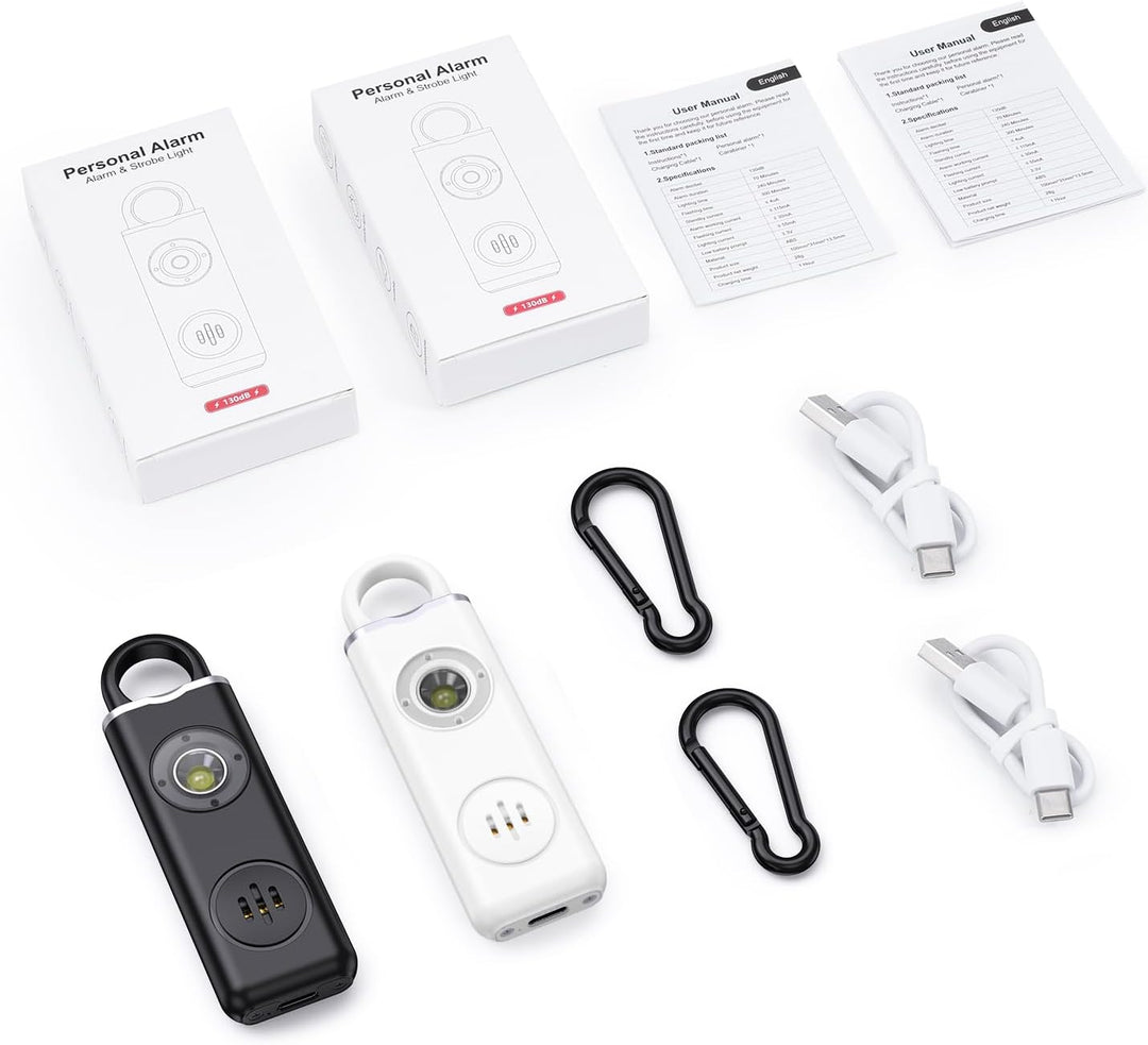 Persönlicher Alarm Schlüsselanhänger 1+1 GRATIS – Veyora