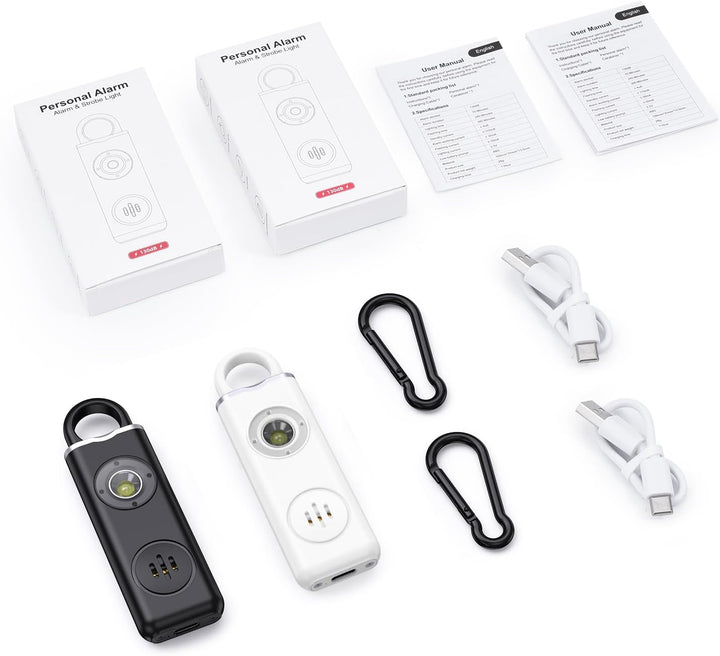Persönlicher Alarm Schlüsselanhänger 1+1 GRATIS – Veyora