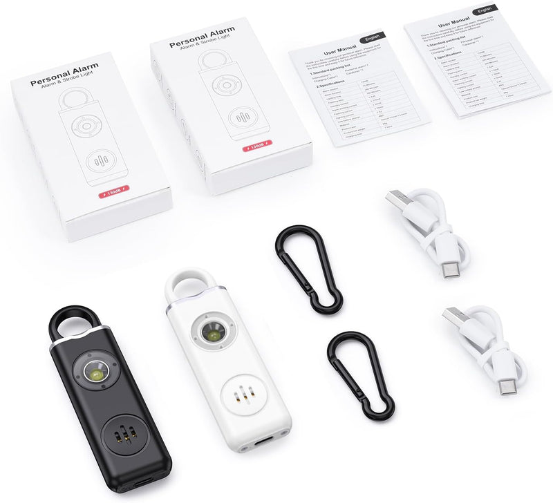 Persönlicher Alarm Schlüsselanhänger 1+1 GRATIS – Veyora