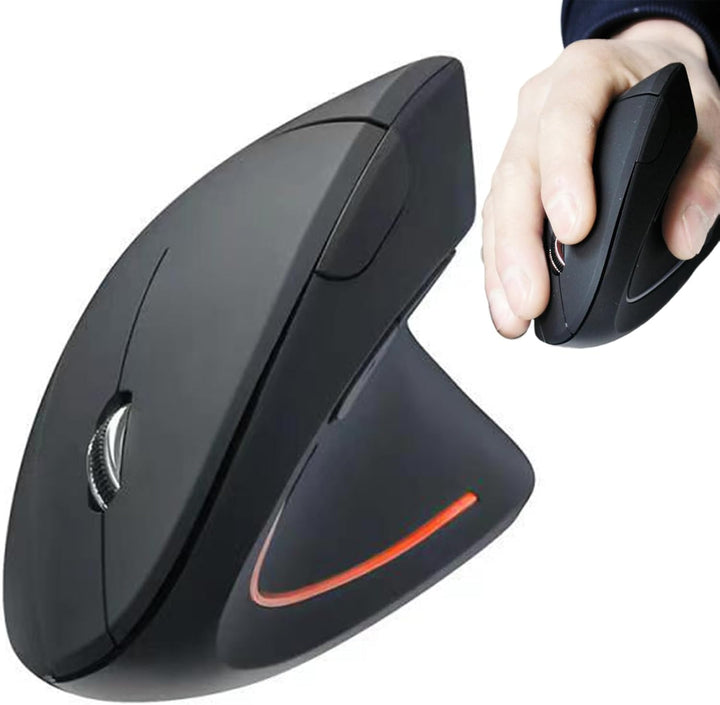 Wiederaufladbare ergonomische vertikale kabellose Maus – Elvion
