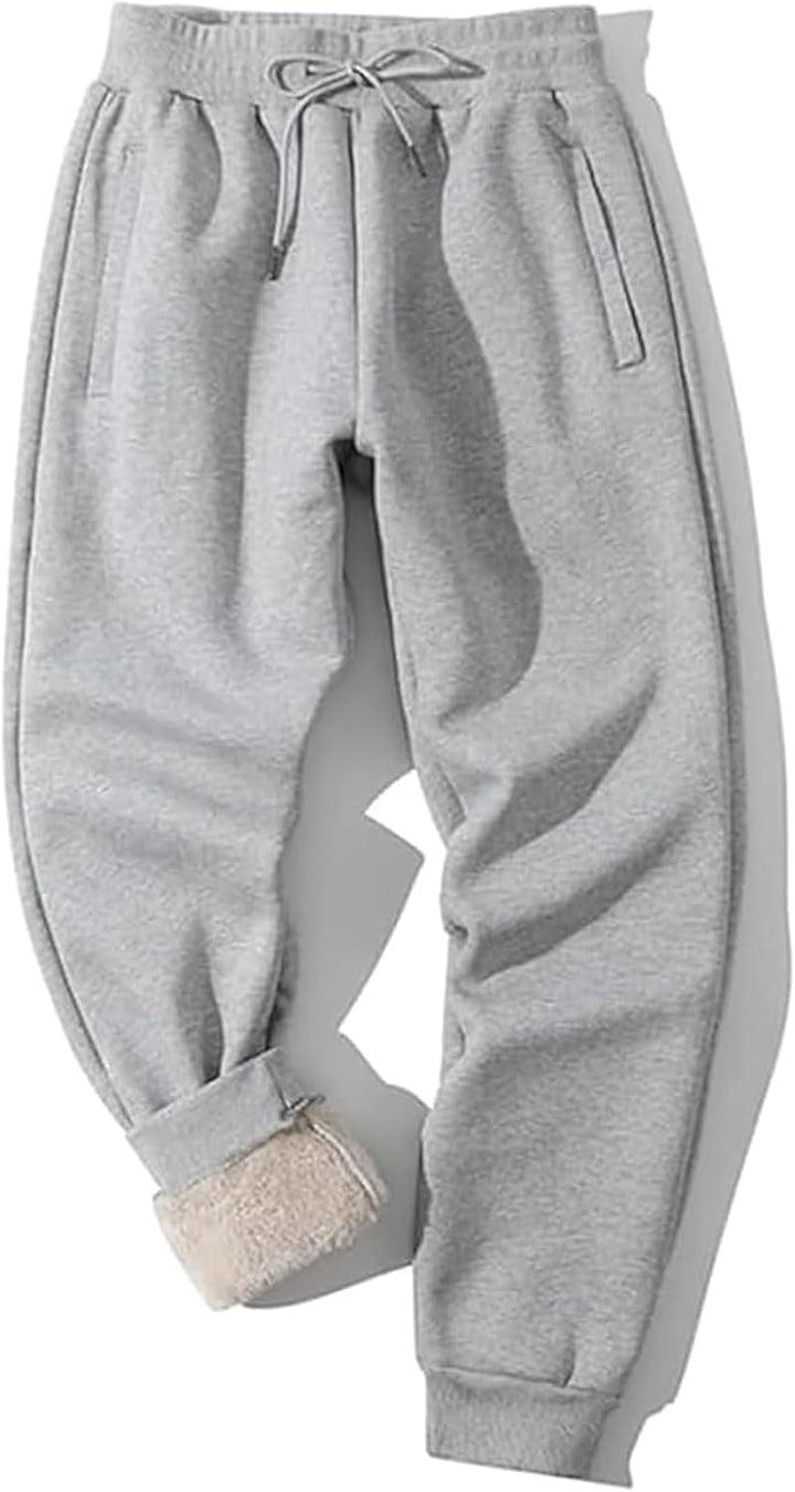 Men's Lined Winter Sweatpants - CozyFit