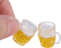 Mini ølkrus (sæt med 12, harpiks) – DekoProst Oktoberfest 2025