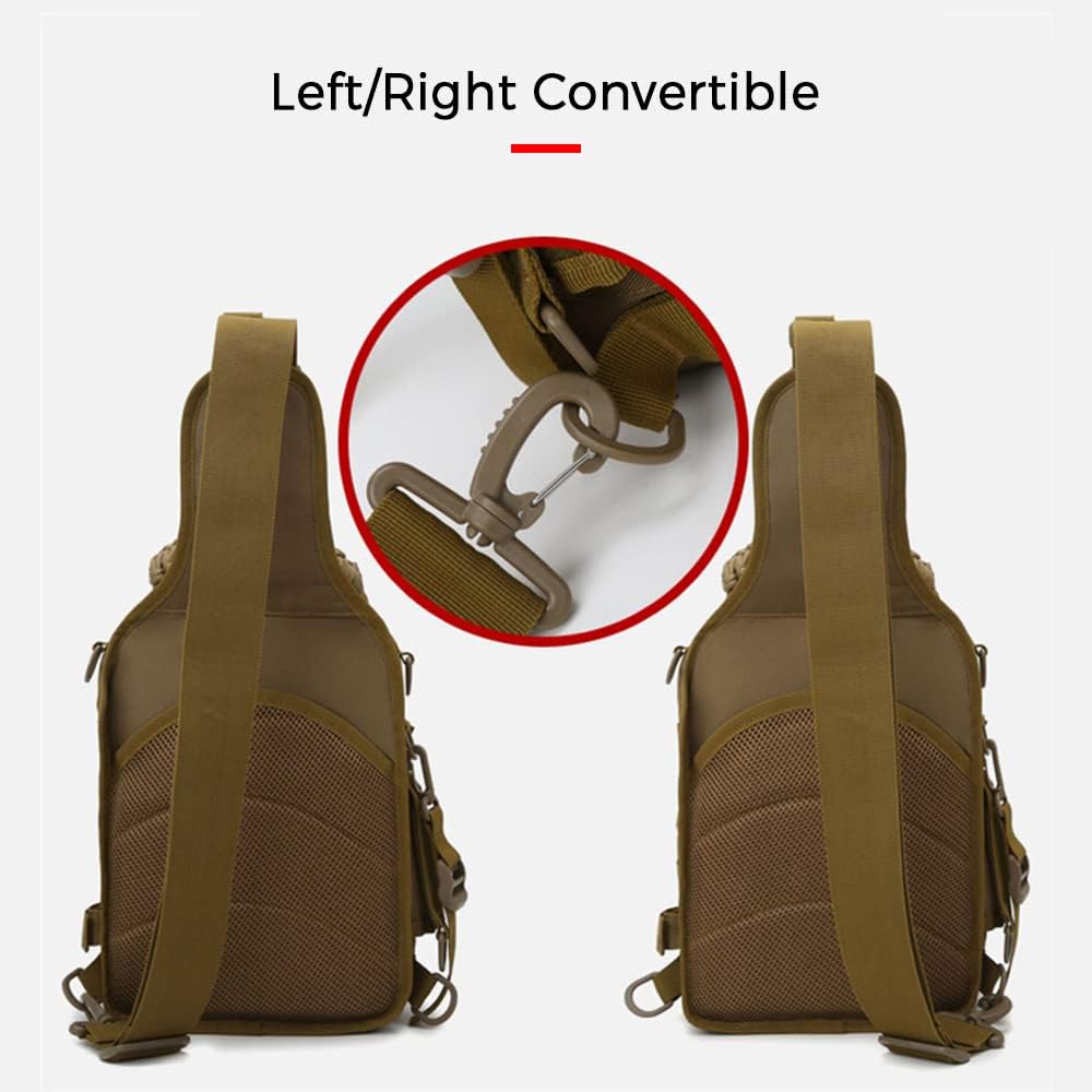 Angel Sling Tasche mit Multi-Taschen für die Angelgeräteaufbewahrung – Arvion