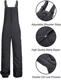 Wasserdichte isolierte Snowboard-Bibs – Arvion