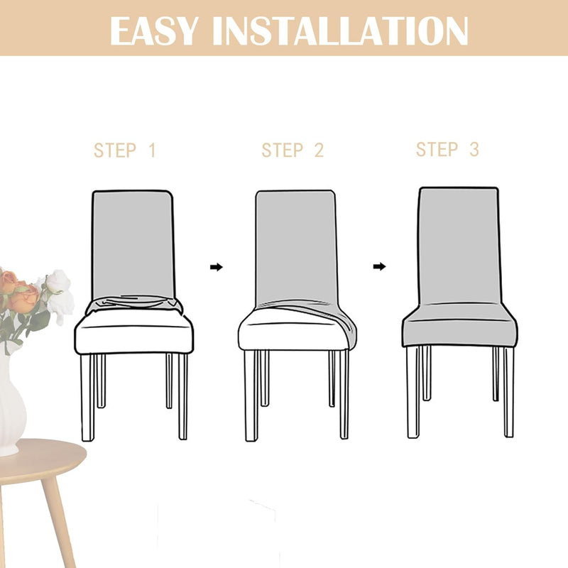 Stretch Dining Chair Covers Set – ChairGuard