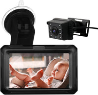 Baby mirror with 1080P camera & 4.3'' screen – Solvian