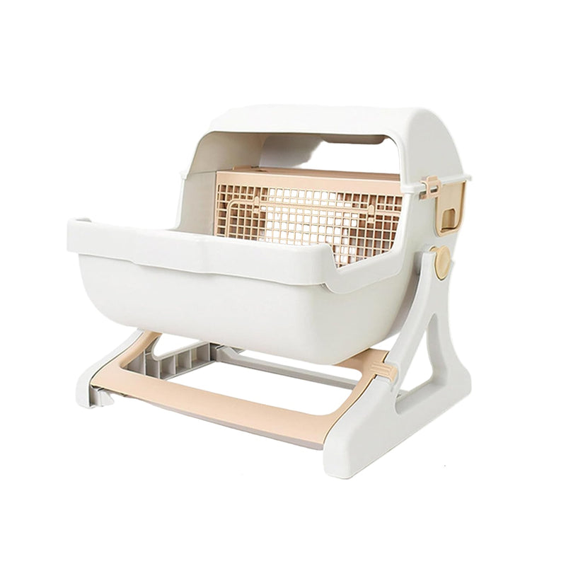Automatische geruchlose Katzentoilette mit offenem Design – Felvora