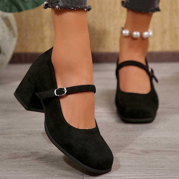 Suede Pumps with Buckle – Lena Oktoberfest 2025