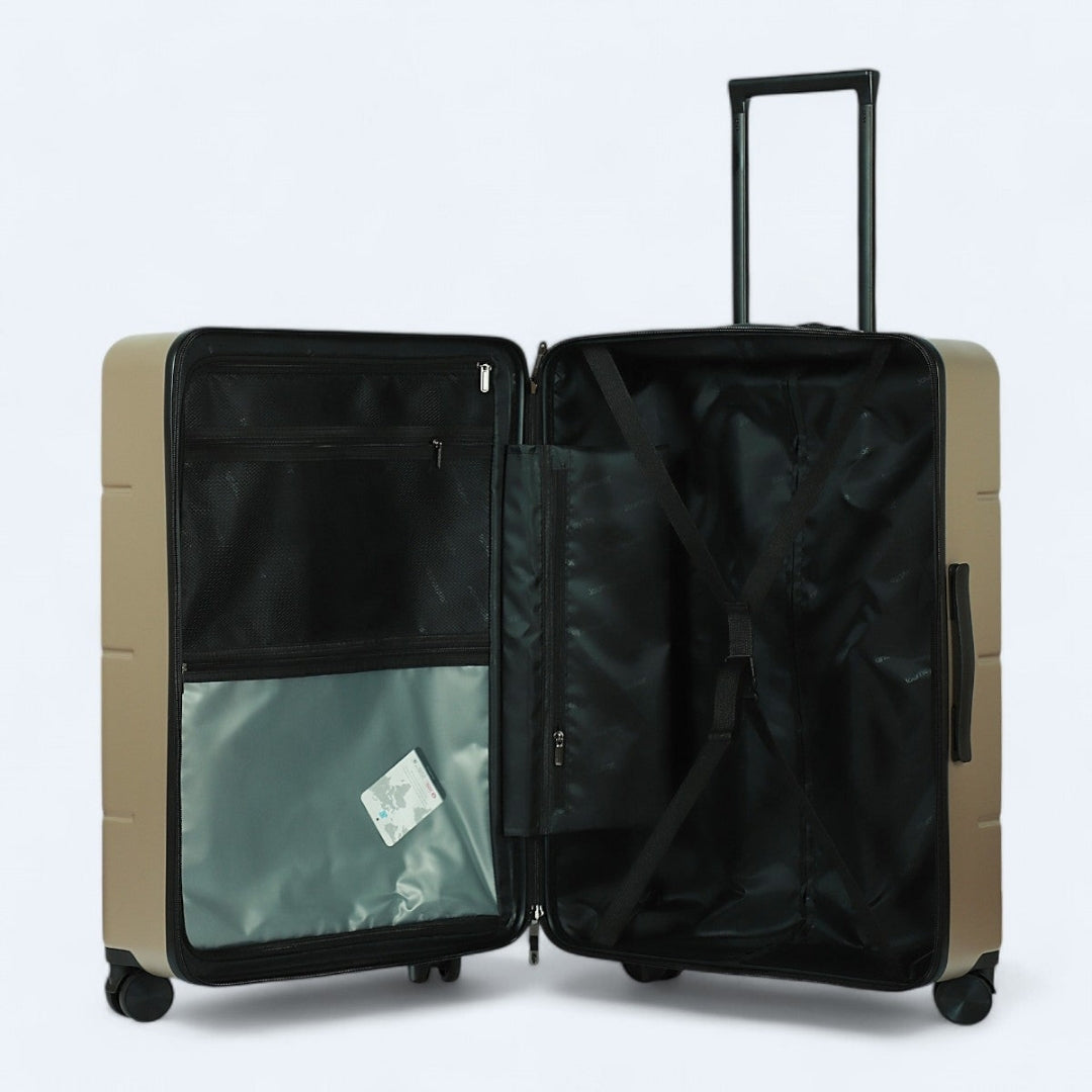 3-piece hard shell suitcase set – Atlas Explorer