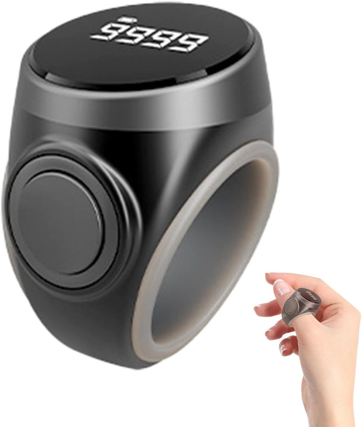 4-digit rechargeable digital finger counter ring (1+1 FREE) – Calmero