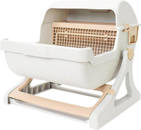 Automatische geruchlose Katzentoilette mit offenem Design – Felvora