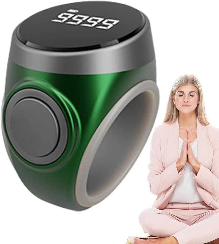 4-digit rechargeable digital finger counter ring (1+1 FREE) – Calmero
