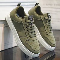 Zapatos de senderismo para hombre de ante con plantilla cómoda y estilo – Marco