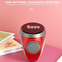 4-digit rechargeable digital finger counter ring (1+1 FREE) – Calmero