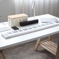 61-Tasten faltbares digitales Klavier mit Aufnahme- und Wiedergabefunktion – Meliora