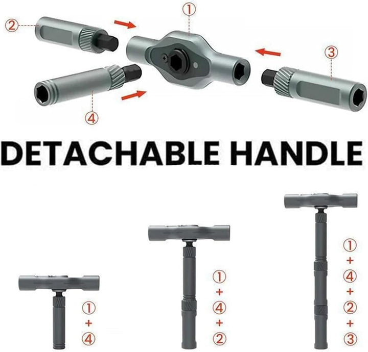 42-in-1 Magnetischer Schraubendreher Set – Präzisionsreparaturwerkzeug-Set mit Bits & Griff – Fixaro