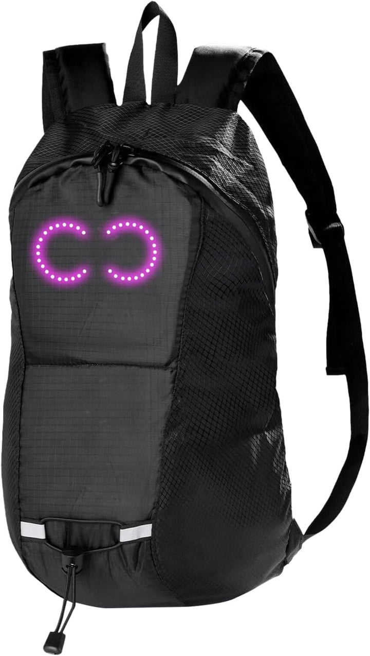LED Travel Backpack – Waterproof Glowing Backpack with Audio-Responsive Glow – Nexora