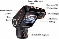 WiFi versteckte Dashcam 1080P mit 170° Weitwinkel und G-Sensor