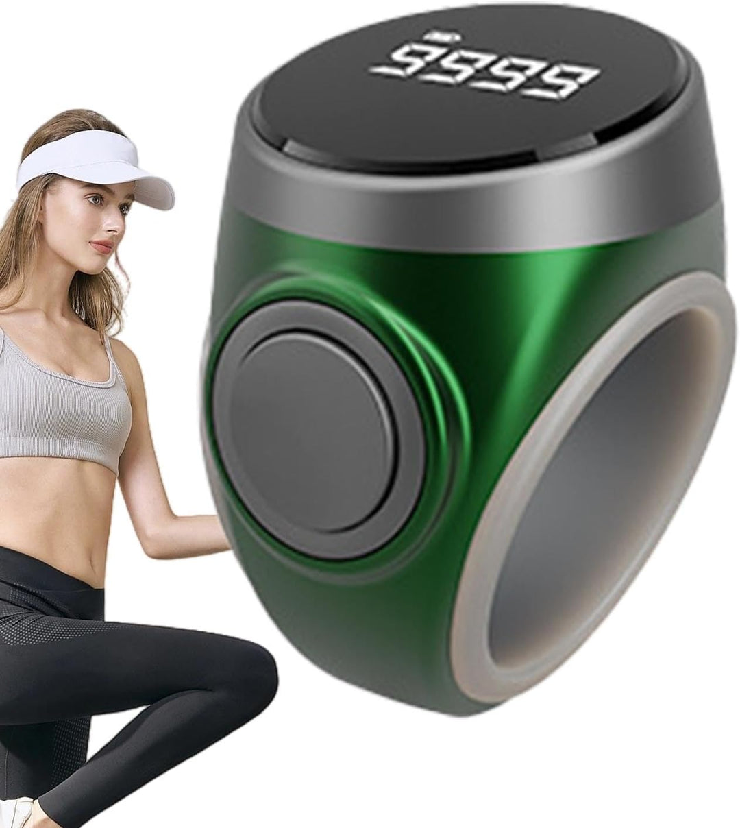 4-digit rechargeable digital finger counter ring (1+1 FREE) – Calmero