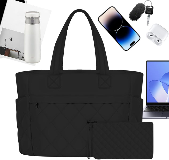 Professional divided work bag – laptop case with large capacity – Selvara