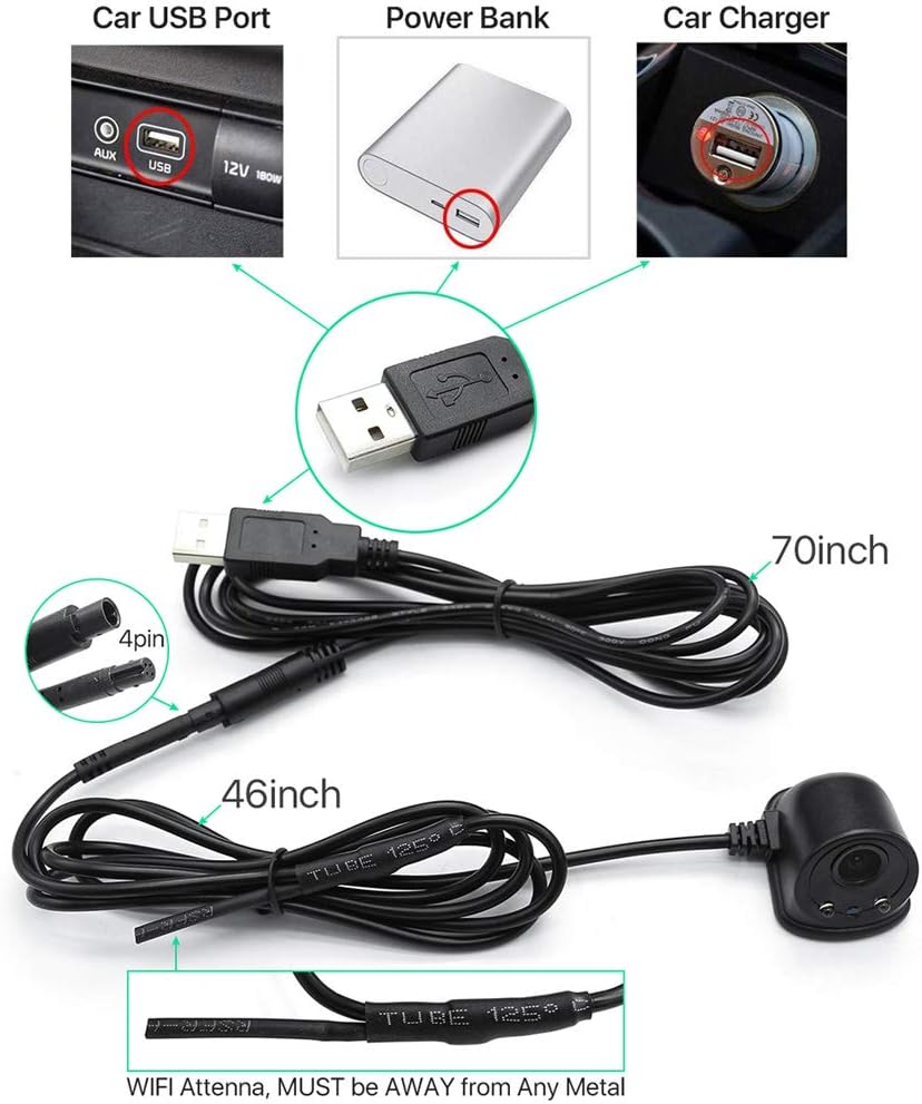 Drahtlose Auto-Rückfahrkamera – RoadMate