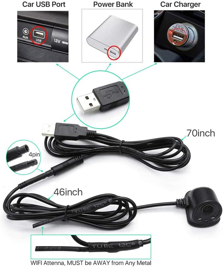 Drahtlose Auto-Rückfahrkamera – RoadMate