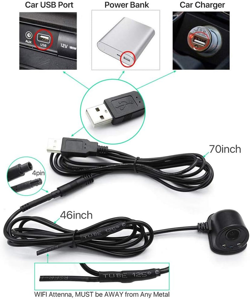 Drahtlose Auto-Rückfahrkamera – RoadMate