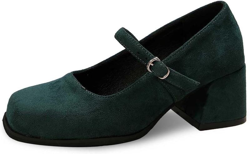 Suede Pumps with Buckle – Lena Oktoberfest 2025