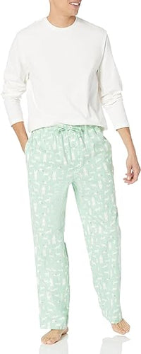 Blødt Herre Flannel Pyjamasæt - Gomez