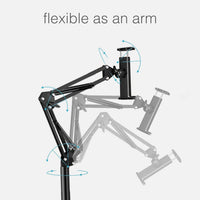 Adjustable 360° Mobile Phone and Tablet Stand for Floor – Movira