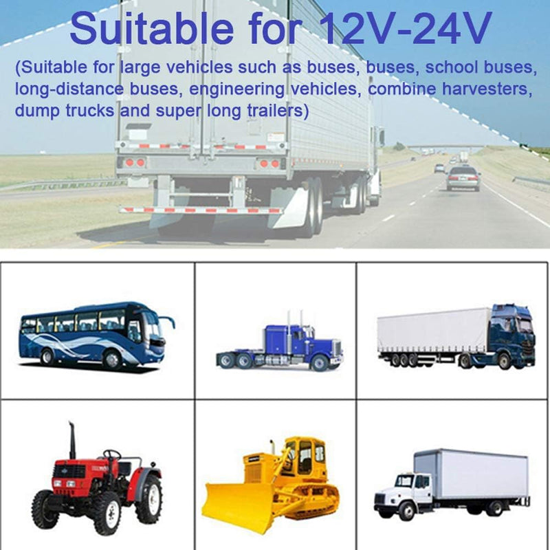 Truck Rearview Camera 12V/24V with 18 LED IR Night Vision IP68