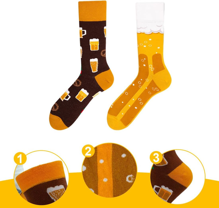 Beer Socks (Set of 2) – HopfenGaudi Oktoberfest 2025