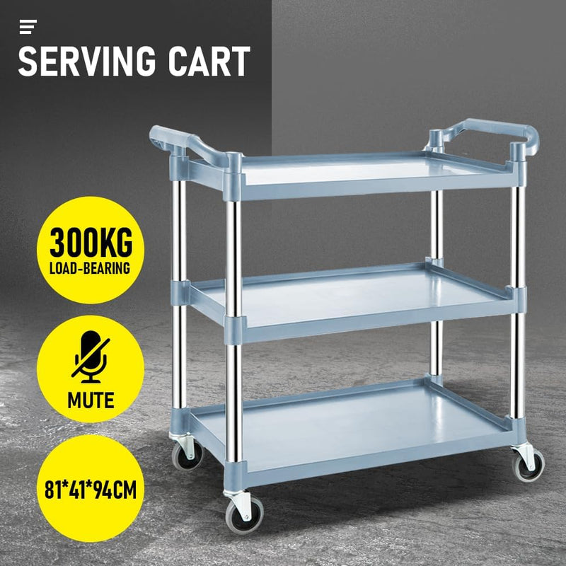 3-lags rullevogn med låsbare hjul – ServePro