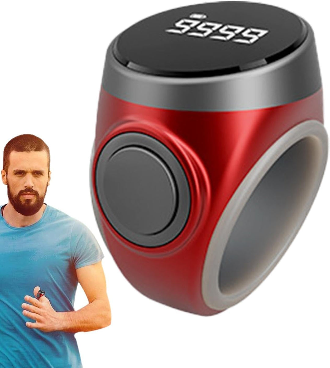 4-digit rechargeable digital finger counter ring (1+1 FREE) – Calmero