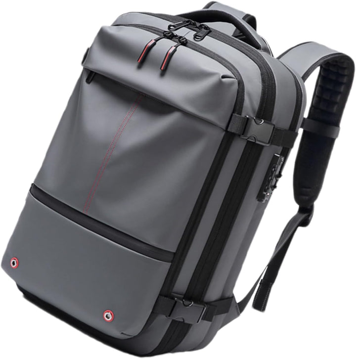 Air Vacuum Cleaner Backpack – Expandable 60L Waterproof Travel Bag with Laptop Compartment – Trivora