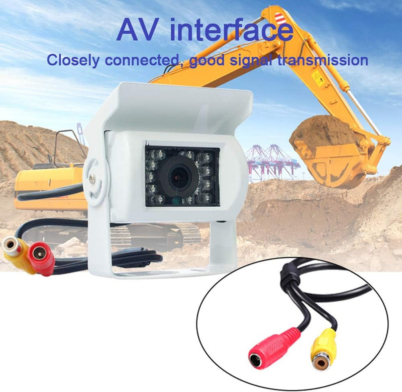 Truck Rearview Camera 12V/24V with 18 LED IR Night Vision IP68