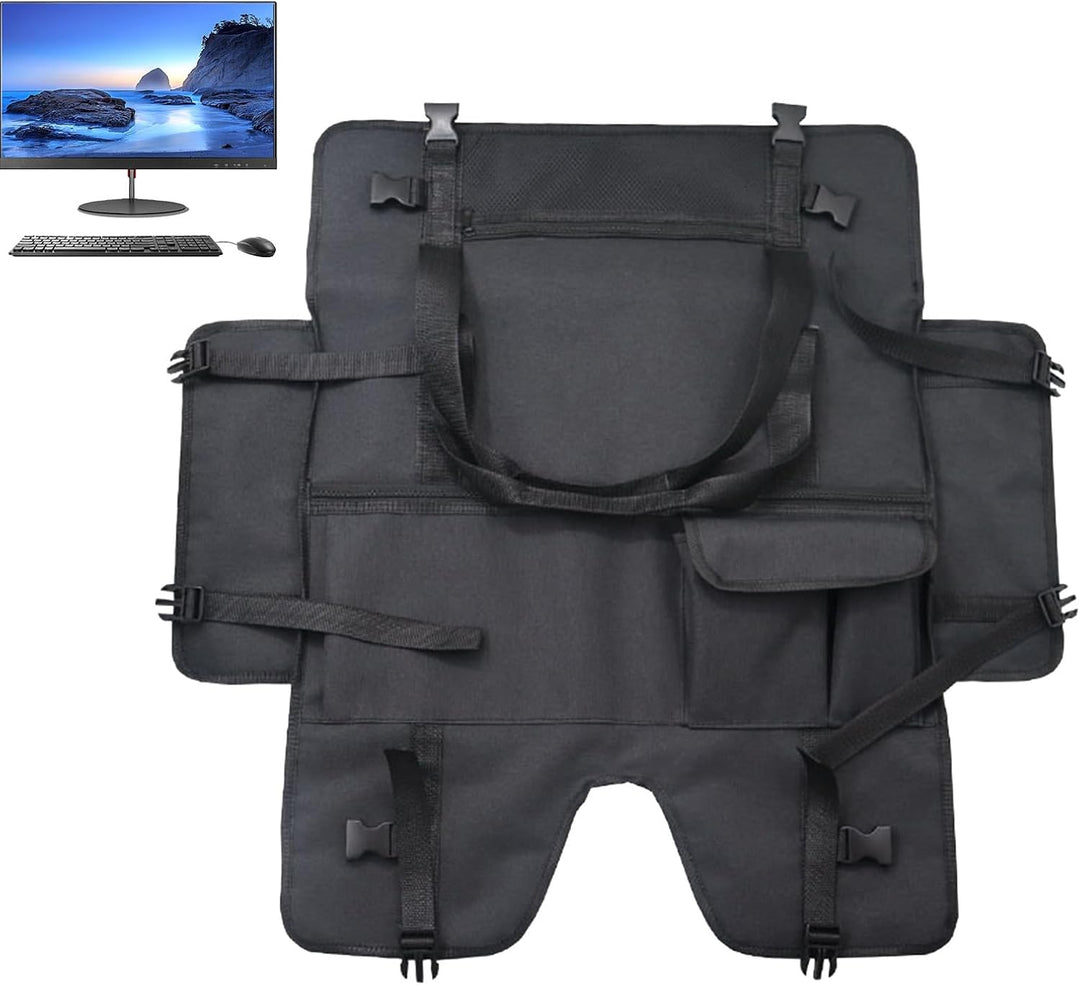 Portable Monitor Bag – Protective Dustproof Screen Case with Flannel Lining – Veynor