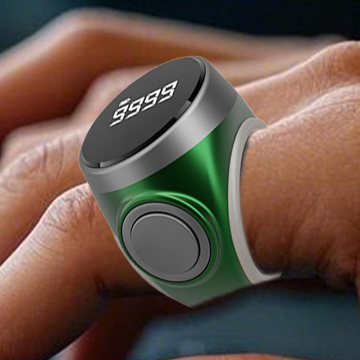 4-digit rechargeable digital finger counter ring (1+1 FREE) – Calmero