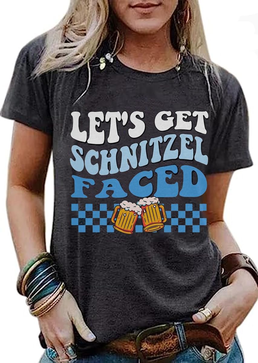 Camiseta de manga corta para mujer – Saskia Oktoberfest 2025