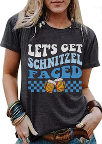 Camiseta de manga corta para mujer – Saskia Oktoberfest 2025