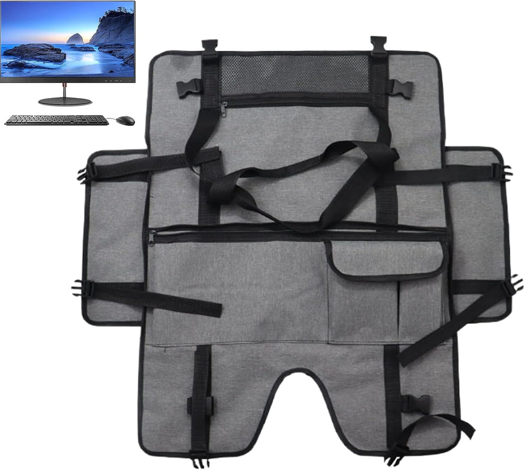 Portable Monitor Bag – Protective Dustproof Screen Case with Flannel Lining – Veynor