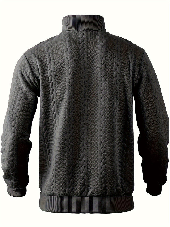 Vintage men's sweater with zipper – Victor