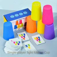 Juego de rompecabezas de vasos apilables educativos - StackSmart