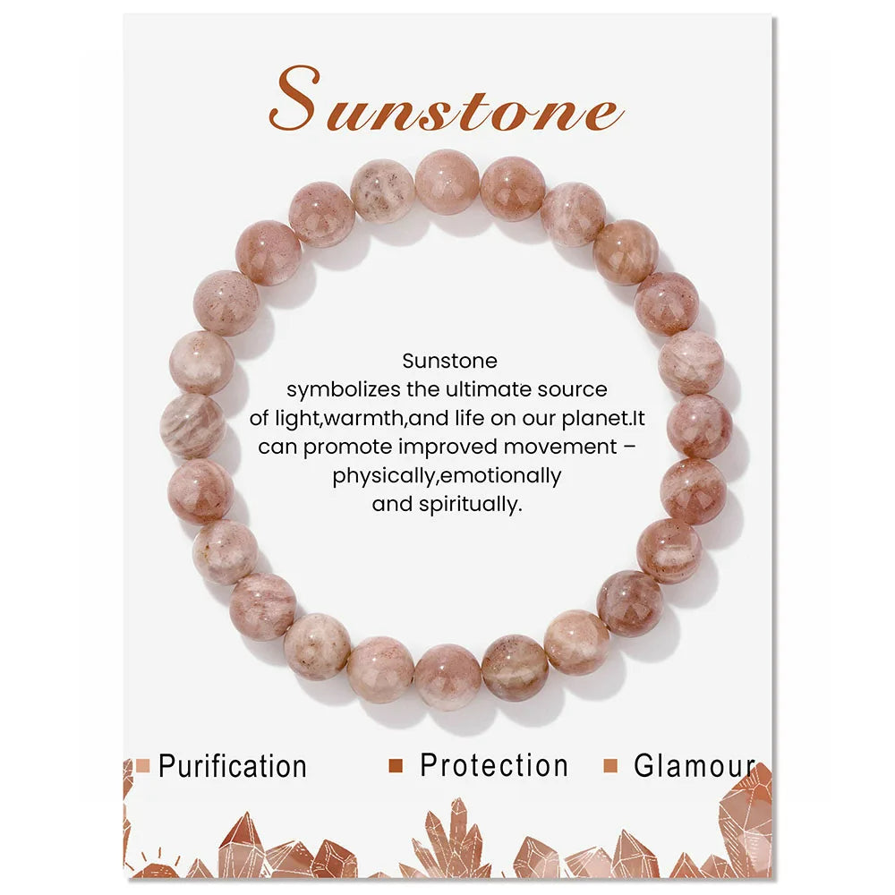 Natural Crystal Healing Energy Bracelet – Aria