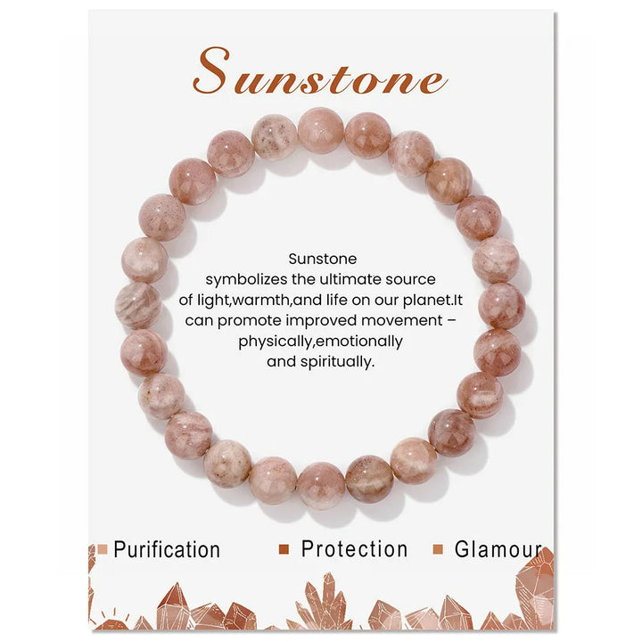 Natural Crystal Healing Energy Bracelet – Aria