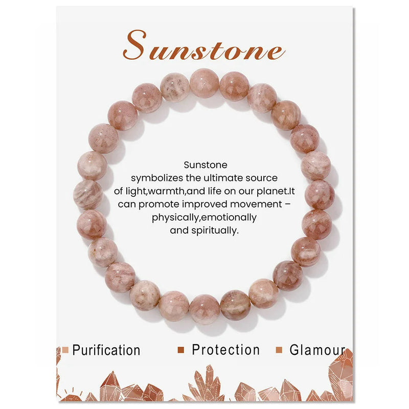 Natural Crystal Healing Energy Bracelet – Aria