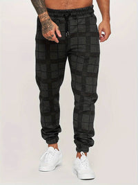 Checked Men's Jogging Pants – Elian Autumn Edition