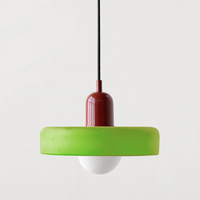 Lámpara colgante colorida estilo Bauhaus - StiloGlas